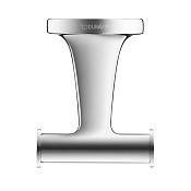 Duravit Starck T Двойной крючок, настенный, цвет: хром 0099301000