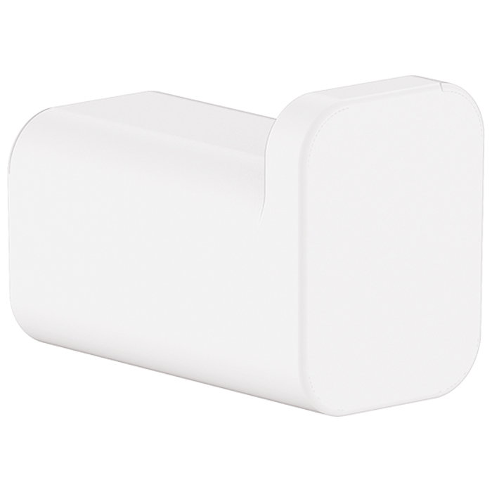 Hansgrohe AddStoris Крючок одинарный для полотенца, латунь цвет: белый 41742700