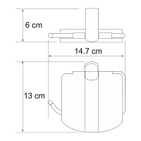 Wasserkraft Berkel Держатель туалетной бумаги K-6825