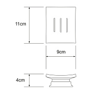 Wasserkraft Amper Мыльница K-5429B