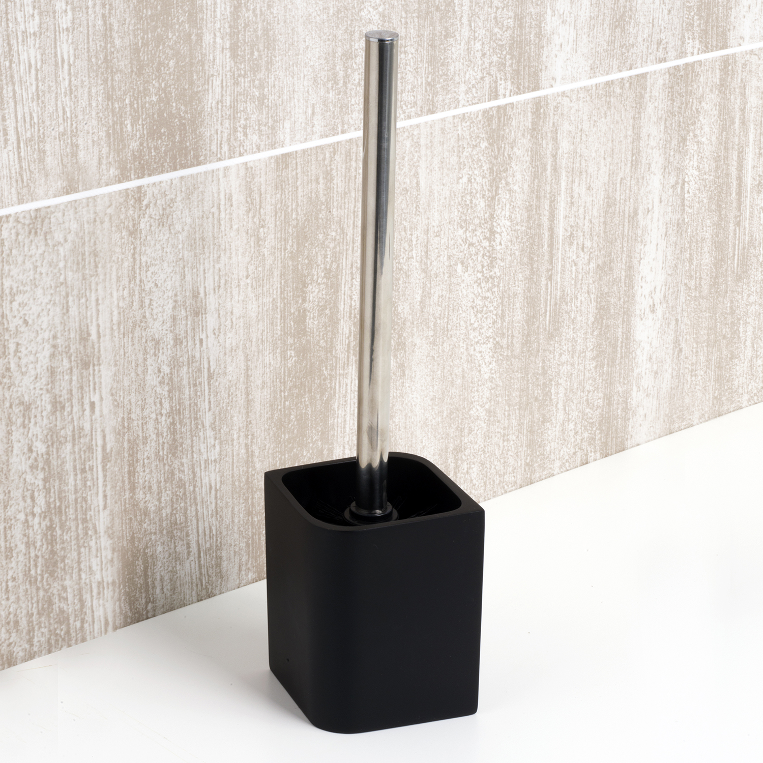 Wasserkraft K-2700 Ершик для унитаза, цвет: черный матовый K-2727