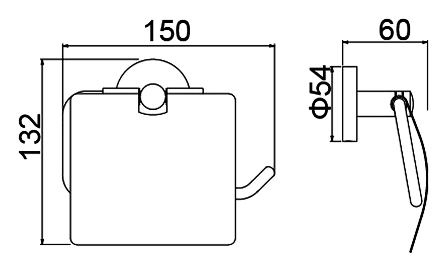 Timo Saona Бумагодержатель для ванной комнаты, цвет золото матовое 13042/17
