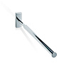 Decor Walther Porzellan DW 730 Полотенцедержатель 53 см, подвесной, цвет: хром 0507300