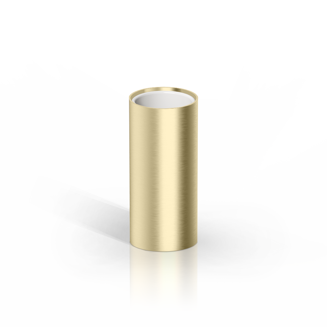 Decor Walther Mikado SMB Стакан для зубных щеток, настольный, цвет: матовое золото 0522582