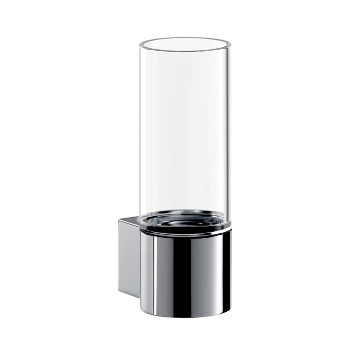 Emco System2 Стакан подвесной, прозрачное стекло, цвет: хром 3520 001 00