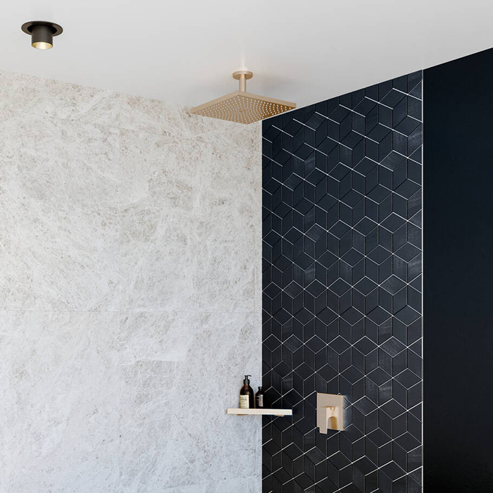 Hansgrohe AddStoris Угловая корзинка подвесная 30,5x15,7 см, цвет: бронза 41741140