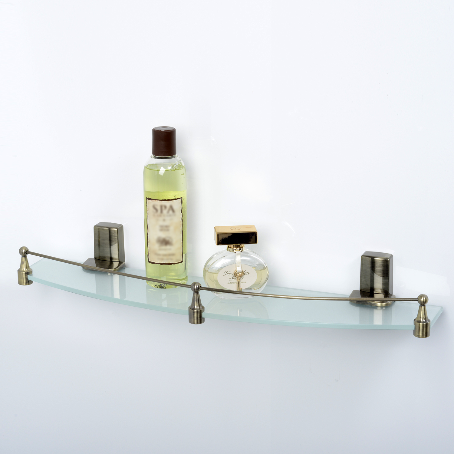 Wasserkraft Exter Полка стеклянная с бортиком K-5244