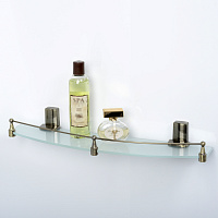 Wasserkraft Exter Полка стеклянная с бортиком K-5244