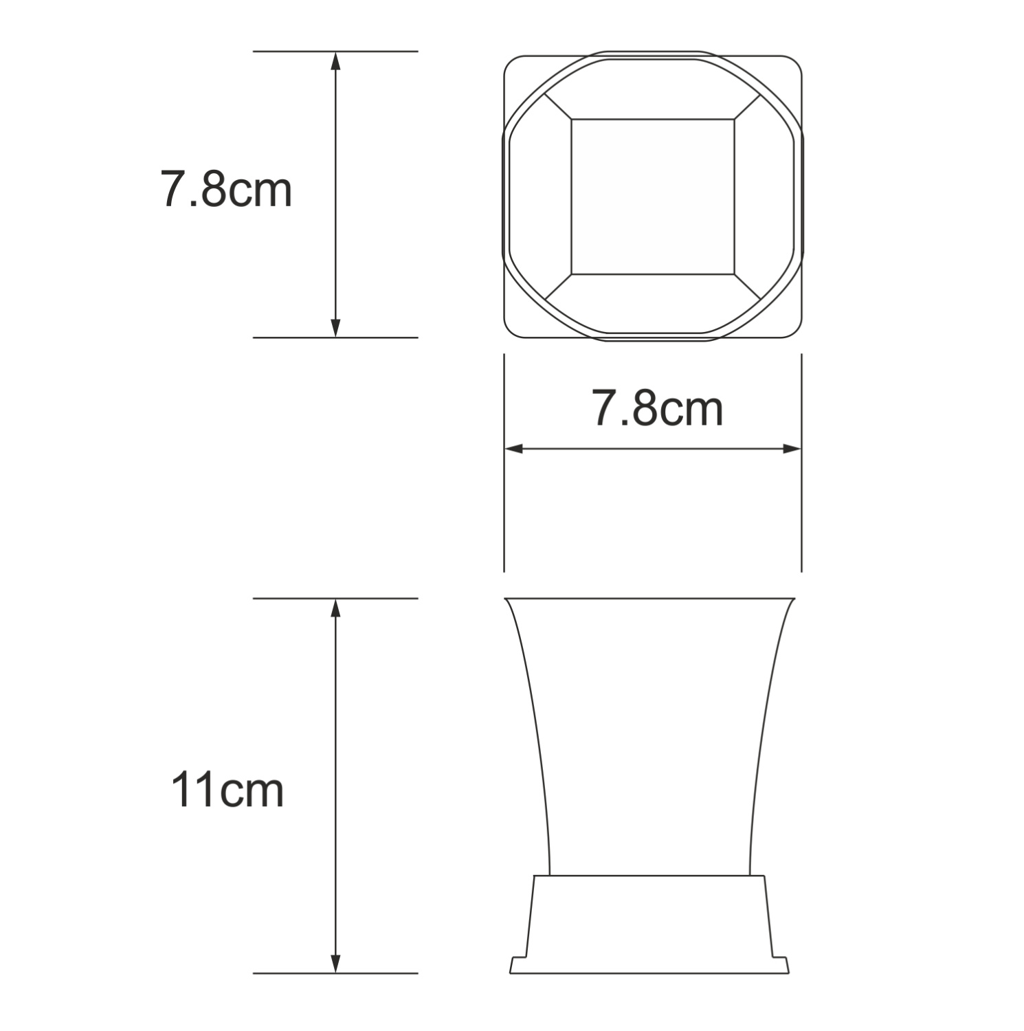 Wasserkraft Amper Стакан для зубных щеток K-5428B