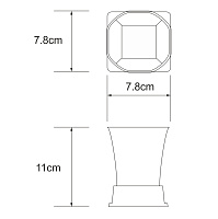 Wasserkraft Amper Стакан для зубных щеток K-5428B