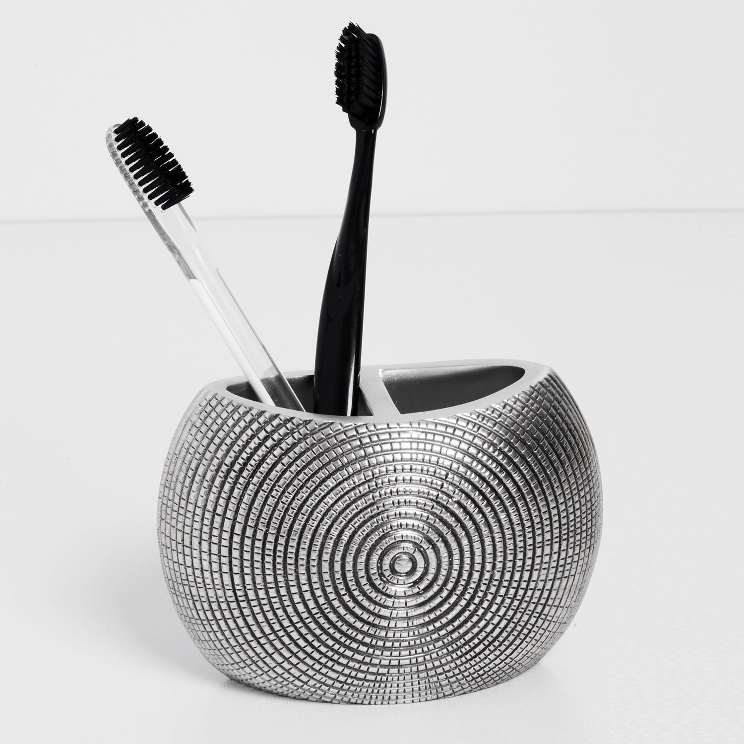 Wasserkraft Eider K-33300 Стакан для зубных щеток, настольный, цвет: хром K-33328A