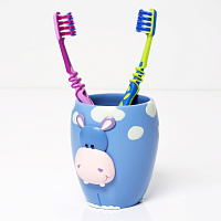 Wasserkraft K-8100 Стакан для зубных щеток, настольный, композитный, цвет: синий K-8128