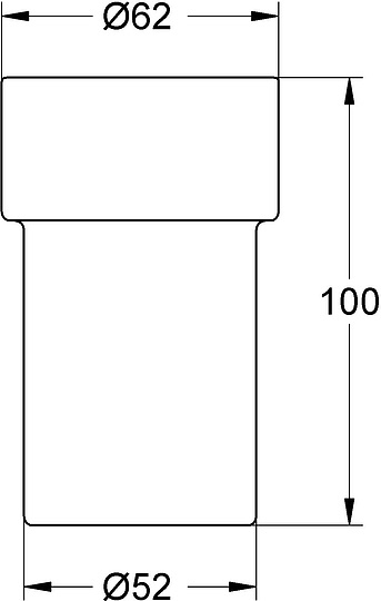 Grohe Atrio Стакан для зубных щеток, без держателя, запасная часть, цвет: матовое стекло 40254000