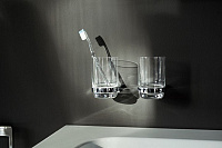 Keuco Collection Moll Держатель стакана, подвесной, в комплекте со стаканом цвет: хром 12750 019000