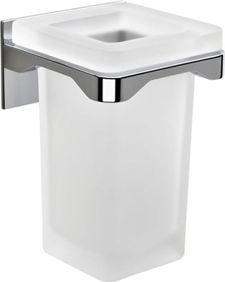 Colombo Design Forever Стакан подвесной, матовое стекло, латунь, цвет: chrome B2902.CR-VAN