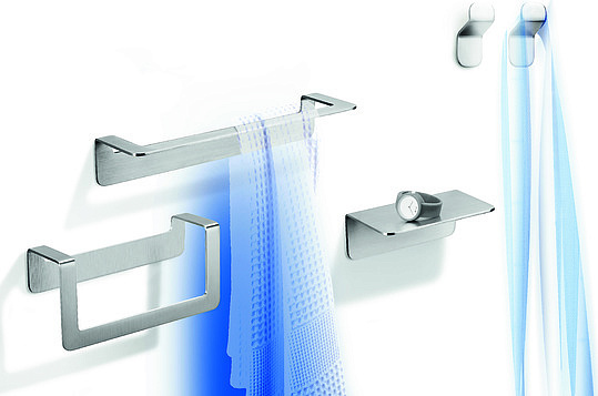 Colombo Design Over Полотенцедержатель 45см, подвесной, цвет: stainlles steel B7010.SS