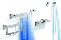 Colombo Design Over Полотенцедержатель 45см, подвесной, цвет: stainlles steel B7010.SS