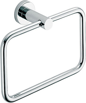 Colombo Design Plus Полотенцедержатель-кольцо 21х15 см, подвесной, цвет: chrome W4931.CR