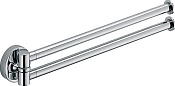 Colombo Design Plus Полотенцедержатель двойной 34,5см, подвесной, цвет: chrome W4913.CR