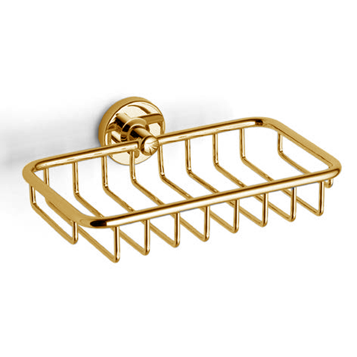 Bertocci Cinquecento Полка-сетка для душа 22х3х12 см, цвет золото 110 0572 5000