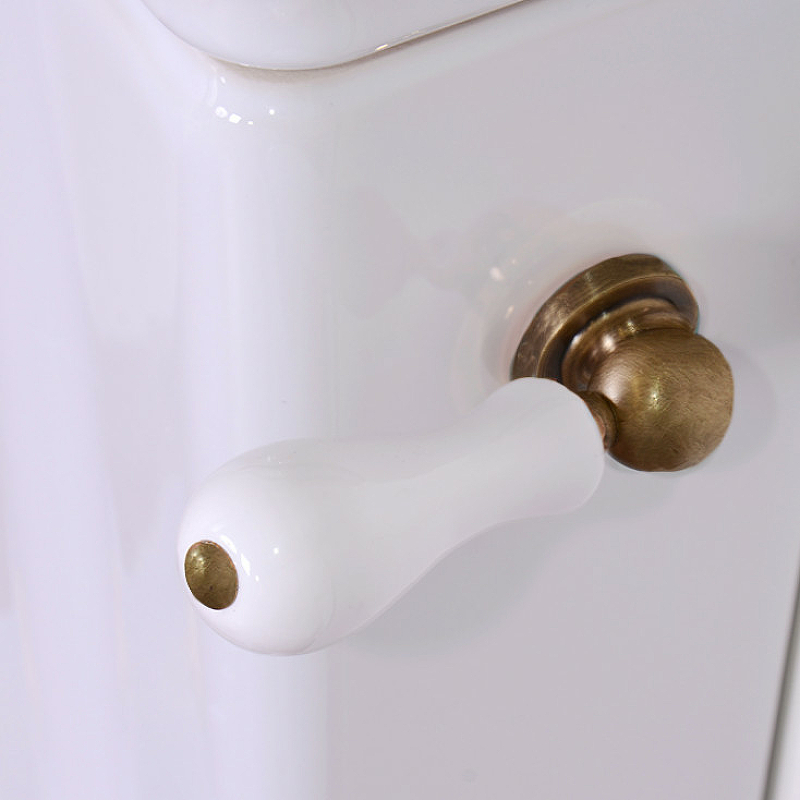 Kerasan Retro Механизм слива для бачка моноблок, с боковой ручкой, цвет: Bronzo 756993