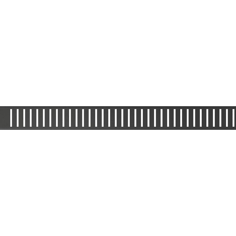 Alcaplast Pure Black Решетка для водоотводящего желоба, цвет: черный PURE-1050BLACK