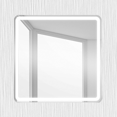 BelBagno Зеркало 80х3хh80 см. SPC-MAR-800-800-LED-BTN