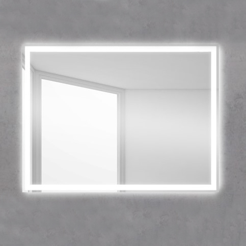 BelBagno Зеркало 90х3хh60 см. SPC-GRT-900-600-LED-BTN