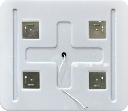 BelBagno Зеркало 90х3хh60 см. SPC-GRT-900-600-LED-BTN