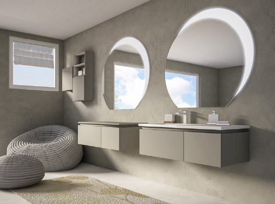 Cezares Зеркало круглое, круглый, 108х2хh100 см. 44773