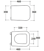 Globo Stone Крышка-сиденье для унитаза ,с микролифтом, цвет: зеленый ST022FE