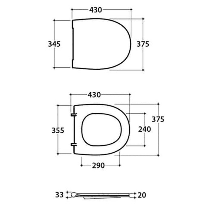 Globo 4All Крышка-сиденье для унитаза, с микролифтом, крепление хром, цвет: белый матовый MD022FR