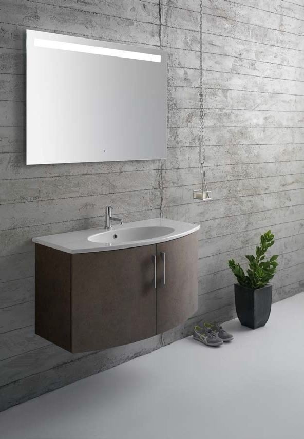 Globo Mirror Frames Зеркало 80x70 см, с глянцевой кромкой, LED подсветкой и сенсорным выключателем BPS080