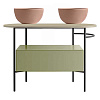 Globo Bob База для консоли OP019BAR 75x24x45h см, цвет: lime OP021BLI