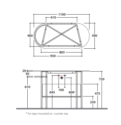 Globo Bob Консоль металлическая напольная с полотенцедержателем, 93x46x72h см, цвет: черный матовый OP019BAR