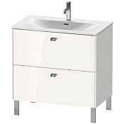 Duravit Brioso Тумба напольная под раковину, 68,5x82xh47,9 cм, цвет White High Gloss BR451202222