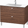 Duravit Brioso Тумба напольная под раковину 102х47,9хh68,3 см, цвет каштан темный BR440301021