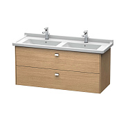 Duravit Brioso Тумба под раковину 122x46,9хh56,3 cм, цвет Дуб европейский BR414401052