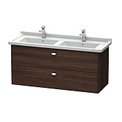 Duravit Brioso Тумба под раковину 122x46,9хh56,3 cм, цвет каштан темный 53 (для 033213) BR414401053