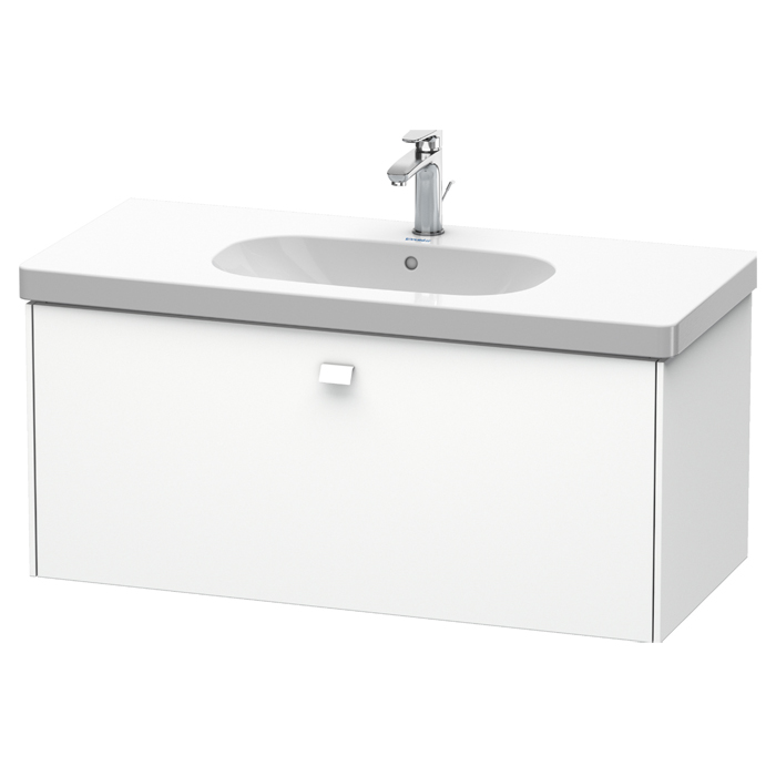 Duravit Brioso Тумба подвесная под раковину 102х46,9хh45,2 cм, цвет белый матовый BR404701818