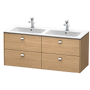 Duravit Brioso Тумба подвесная под раковину 129x47,9хh55,3 cм, цвет дуб европейский BR410601052