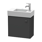 Duravit Brioso Тумба подвесная под раковину 48,4х23,9хh44,2 cм, цвет графит матовый BR4051R4949