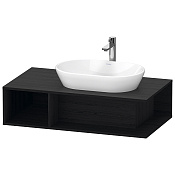 Duravit D-Neo Тумбочка подвесная компакт, 26x100xh55 см, цвет Black Oak DE495901616