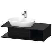 Duravit D-Neo Тумбочка подвесная компакт, 26x100xh55 см, цвет Black Oak DE492901616