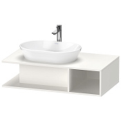 Duravit D-Neo Тумбочка подвесная компакт, 26x100xh55 см, цвет белый высокогл. DE492902222