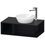 Duravit D-Neo Тумбочка подвесная компакт, 26x80xh48 cм, цвет Black Oak DE493801616