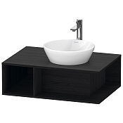 Duravit D-Neo Тумбочка подвесная компакт, 26x80xh55 см, цвет Black Oak DE495801616