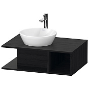 Duravit D-Neo Тумбочка подвесная компакт, 26x80xh55 см, цвет Black Oak DE492801616