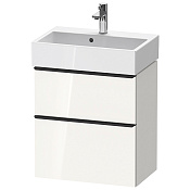 Duravit D-Neo Тумбочка подвесная компакт,62,5x58,4xh37,2 см, цвет белый высокогл. DE432902222