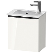 Duravit D-Neo Тумбочка подвесная, 44x41xh27,4 см, 1 дверка, цвет белый высокогл. DE4259R2222